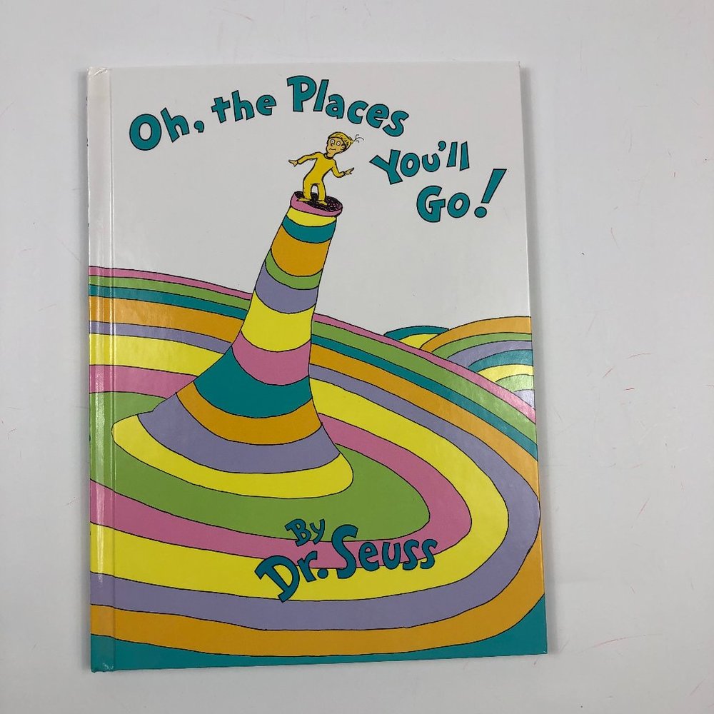 Dr. Seuss "Oh, the Places You'll Go!" Hardcover Book Classic Timeless